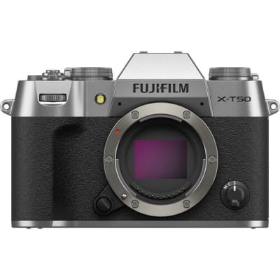 FUJIFILM X-T50 MIRRORLESS CAMERA (SILVER)