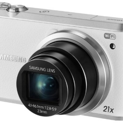 Samsung WB350F 16.2MP CMOS Smart WiFi and NFC Digital Camera with 21x Optical Zoom and 3.0-inch Touchscreen LCD