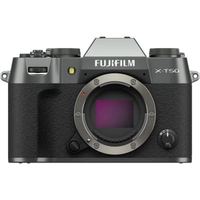 FUJIFILM X-T50 MIRRORLESS CAMERA (CHARCOAL SILVER)