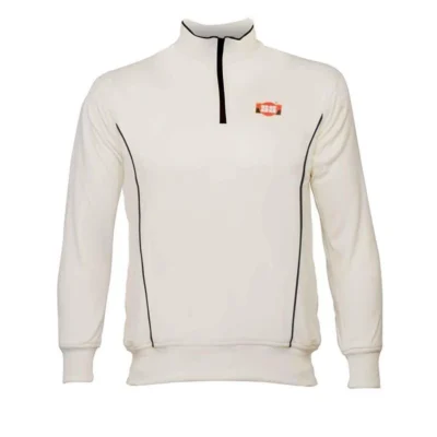 SS Professional Full Sleeve Sweat Shirt ,White