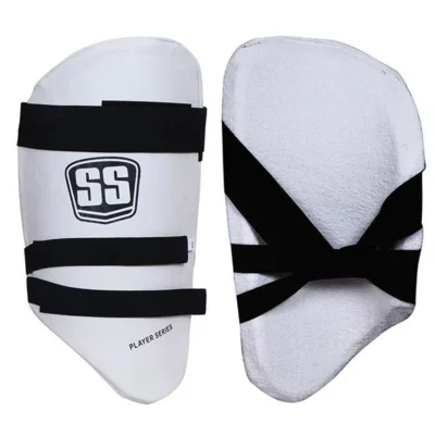 SS Player Series RH Thigh Guard ,White/Black