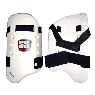 SS Ultralite Moulded RH Thigh Guard ,White/Black