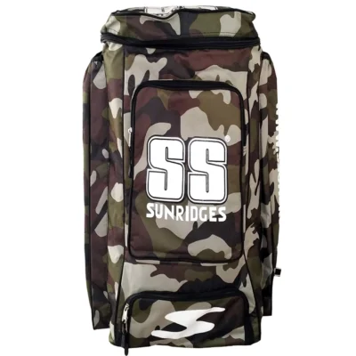 SS Cricket Kit Bag Camo Duffle (Green Camo)