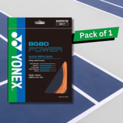 Yonex BG80 Power Badminton Strings, 0.68mm