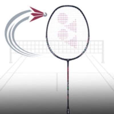 Yonex Astrox 37I Strung Badminton Racquet, Black