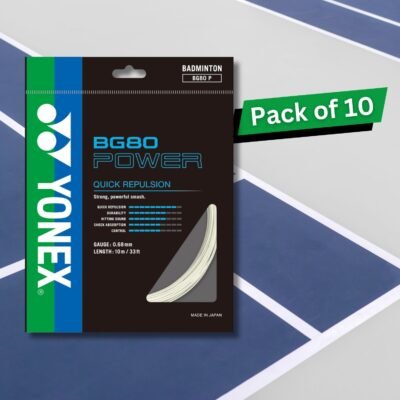 Yonex BG 65 TITANIUM Badminton Strings – Pack of 10 Strings