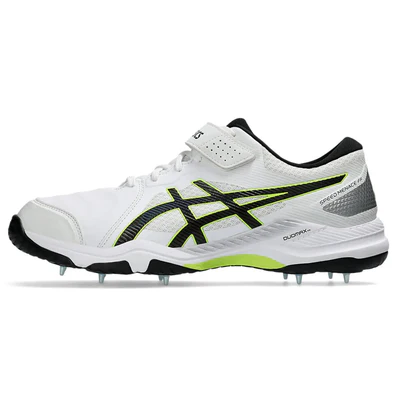 ASICS Speed Menace FF Men’s Cricket Shoes, White/Black