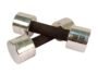 Prokick Steel Round Dumbbell with Grip (Set of 2)