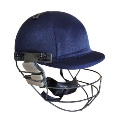 Prokick Pioneer Cricket Helmet with Adjustable Steel Grill, Navy