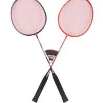 Stag Disney Avenger Badminton Racket Combo 2 Badminton Racket 3 Shuttle Cock -Black/Red Model (RC001)