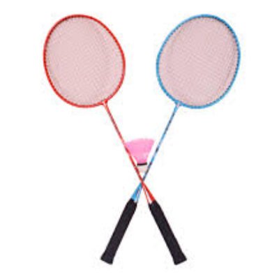 Stag Disney Spiderman Badminton Racket Combo 2 Badminton Racket 3 Shuttle Cock | Red/Blue | Model (RC005)