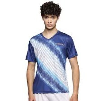 Prokick Men’s V-Neck Half Sleeves Sports Wear T-Shirt