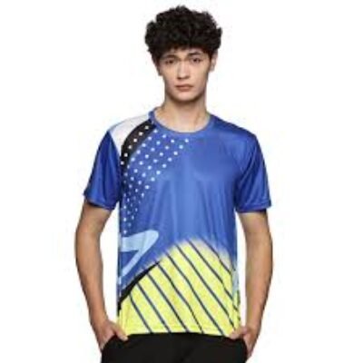 Prokick Round Neck Half Sleeves Sports Wear Tshirt