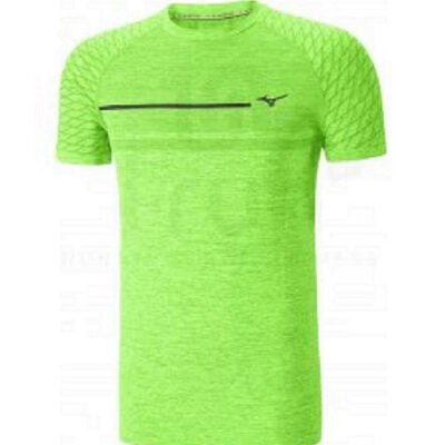 Mizuno Regular Fit T-Shirt Green Gecko   (Model :J2GA653035)