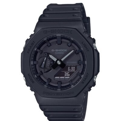 G-Shock Casio G-Shock GA-2100-1A1DR Black Analog-Digital Dial Black Resin Strap Men’s Watch G987