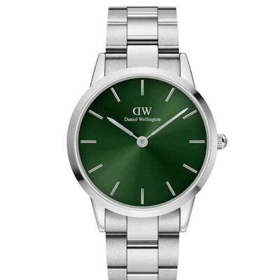 Deniel Wellington Iconic Men Green Round Dial Analog Watch – DW00100427