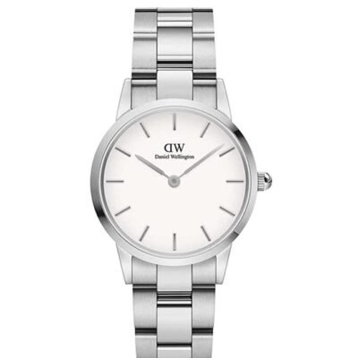 Deniel Wellington Iconic Women White Round Dial Analog Watch – DW00100207