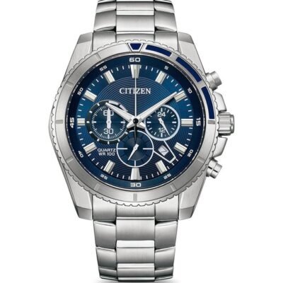 Citizen AN8210-56E Non Eco Drive Chronograph Watch for Men