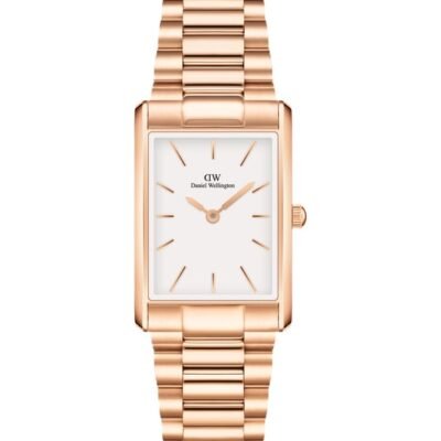 Daniel Wellinggton Elan Women Gold Round Dial Analog Watch – DW00100718K