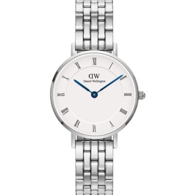 Deniel Wellington Petite Women White Round Dial Analog Watch – DW00100685K