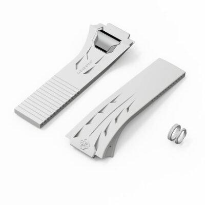 Golden Concept White Rubber Watch Strap WS-RSIII-WH