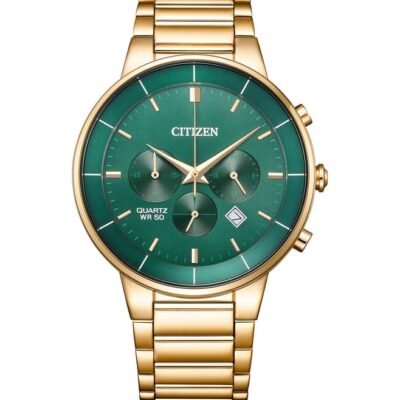 Citizen AT2244-84X Eco Drive Chronograph Watch for Men