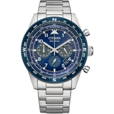 Citizen CA4556-89E Eco Drive Chronograph Watch for Men