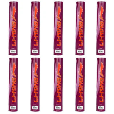 Li-Ning Champ Feather Shuttlecock, Speed 76 (10 Cans)