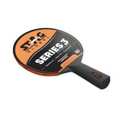 (New Launch) STAG Global Series 3 Table Tennis Racket | Lightweight |FUNPLAY & Beginners | Multi-Color