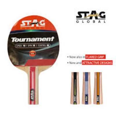 Stag Global ITTF Approved Rubber Tournament Table Tennis Racquet