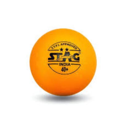 Stag Global Seam Plastic Table Tennis Ball Orange Available Pack Of 12 ,30, 72, 90